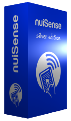 nuiSense multi touch suite silver